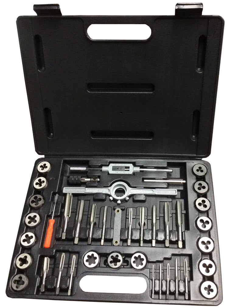 3.00mm - 12.00mm HSS with Round Die Die and Tap, DWT40PC-HS-MM-ROUND