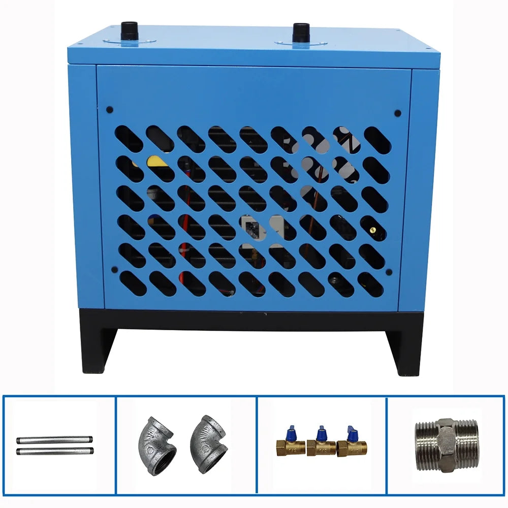 7.5C Refrigerating Dryer Air Compressor Refrigerated Freeze Dryer Compressed Air Dryer Drying Machine 220V
