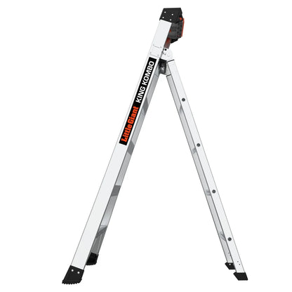 Little Giant Ladder Systems King Kombo 6'-10' Aluminum 3-in-1 Combo Ladder, Type 1A - 300 lbs. Rated