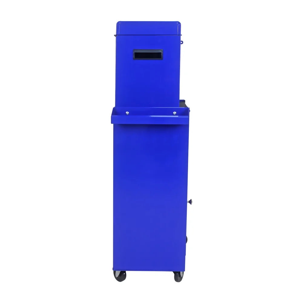 5-Drawer Rolling Tool Chest, Tool Storage Box with Wheels and Locking System, Removable Tool Cabinet with Bottom Cabinet and Adjustable Shelf, for Garage Warehouse Workshop