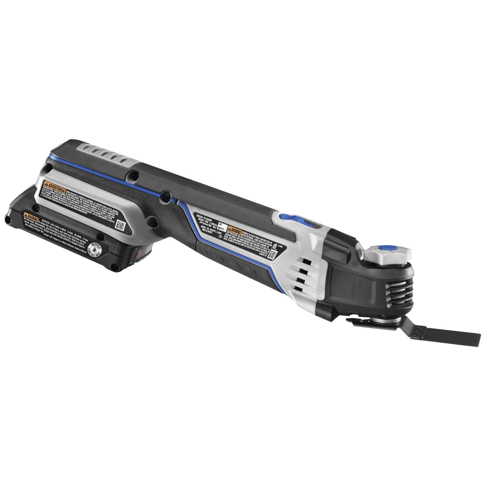 Dremel MM20V-01 Multi-Max - Quick Lock Cordless Oscillating Multi-Tool Kit (One Battery)