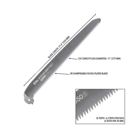 Silky Replacement Blade Only KATANABOY 1000mm XL Teeth (711-99)