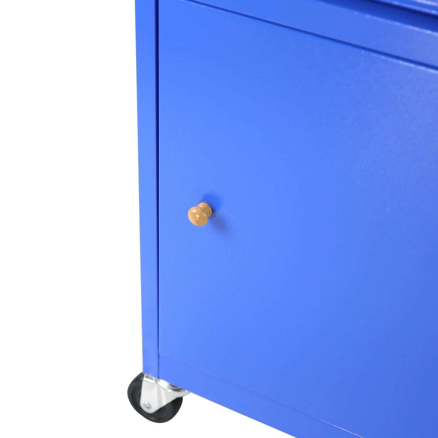 DUOSONG 5-Drawer Rolling Tool Chest, High Capacity Tool Storage Cabinet W/Lockable Wheels, Adjustable Shelf & Anti-Slip Liner, Detachable Tool Box Organizer, Rolling Tool Cabinet Blue Steel Tools &
