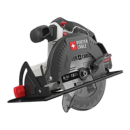 PORTER CABLE PCC660B 20V MAX Lithium-Ion 6-1/2-Inch Cordless Circular Saw (Bare Tool/Battery Sold Seperately)