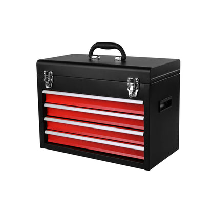 BTMWAY 7-Drawer Rolling Tool Storage Cabinet with Wheels Multifunctional Tool Cart Mechanic Tool Storage Cabinet for Garage, Workshop, Barbershop,red