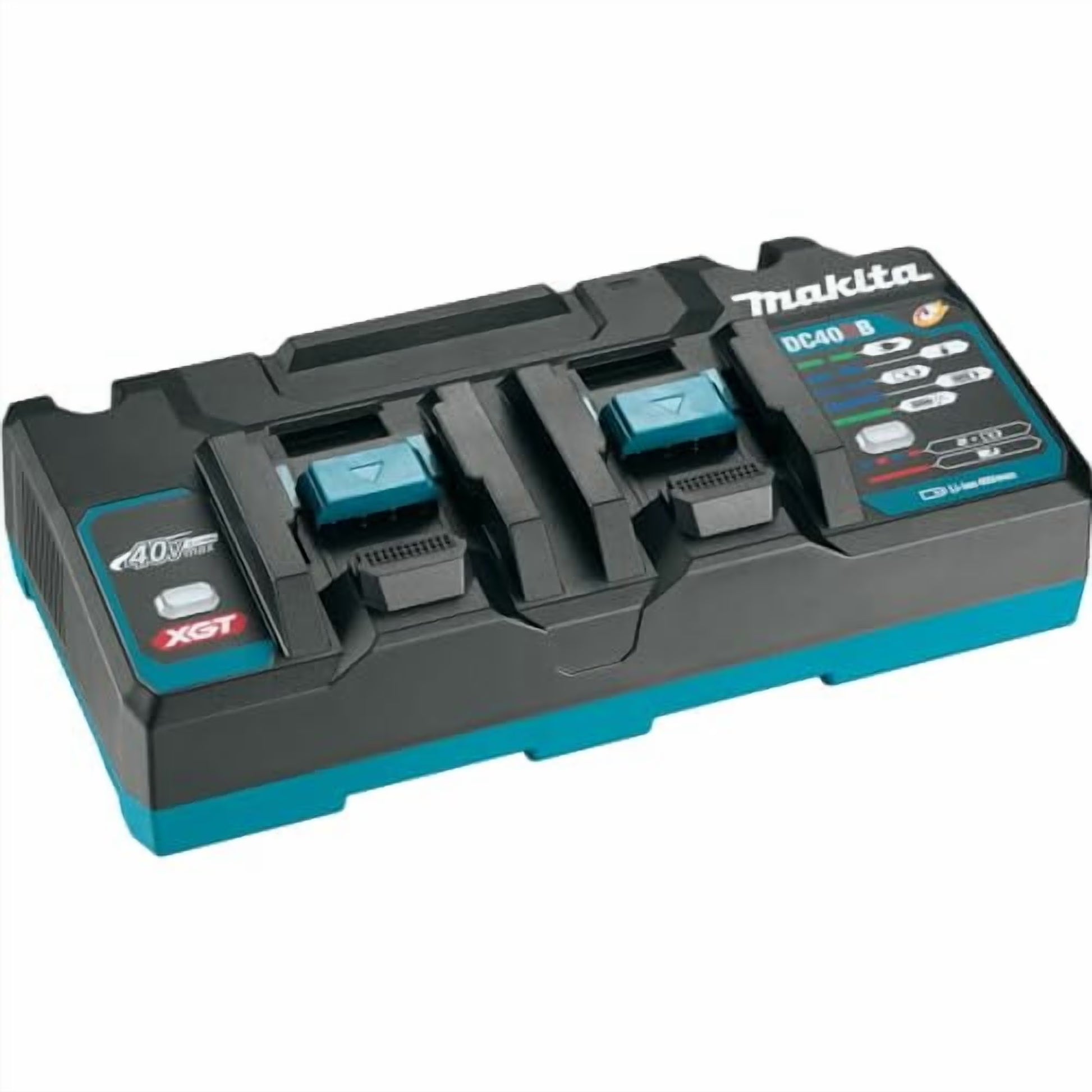 Makita Dual Port Battery Charger,Li-Ion,40V DC40RB