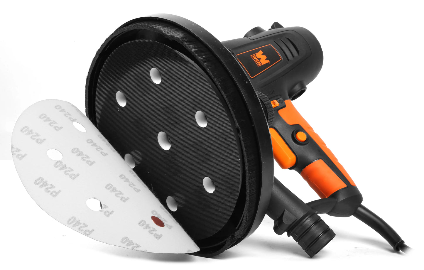 WEN 10-Amp Variable Speed Handheld Drywall Sander with Dust Hose and Collection Bag