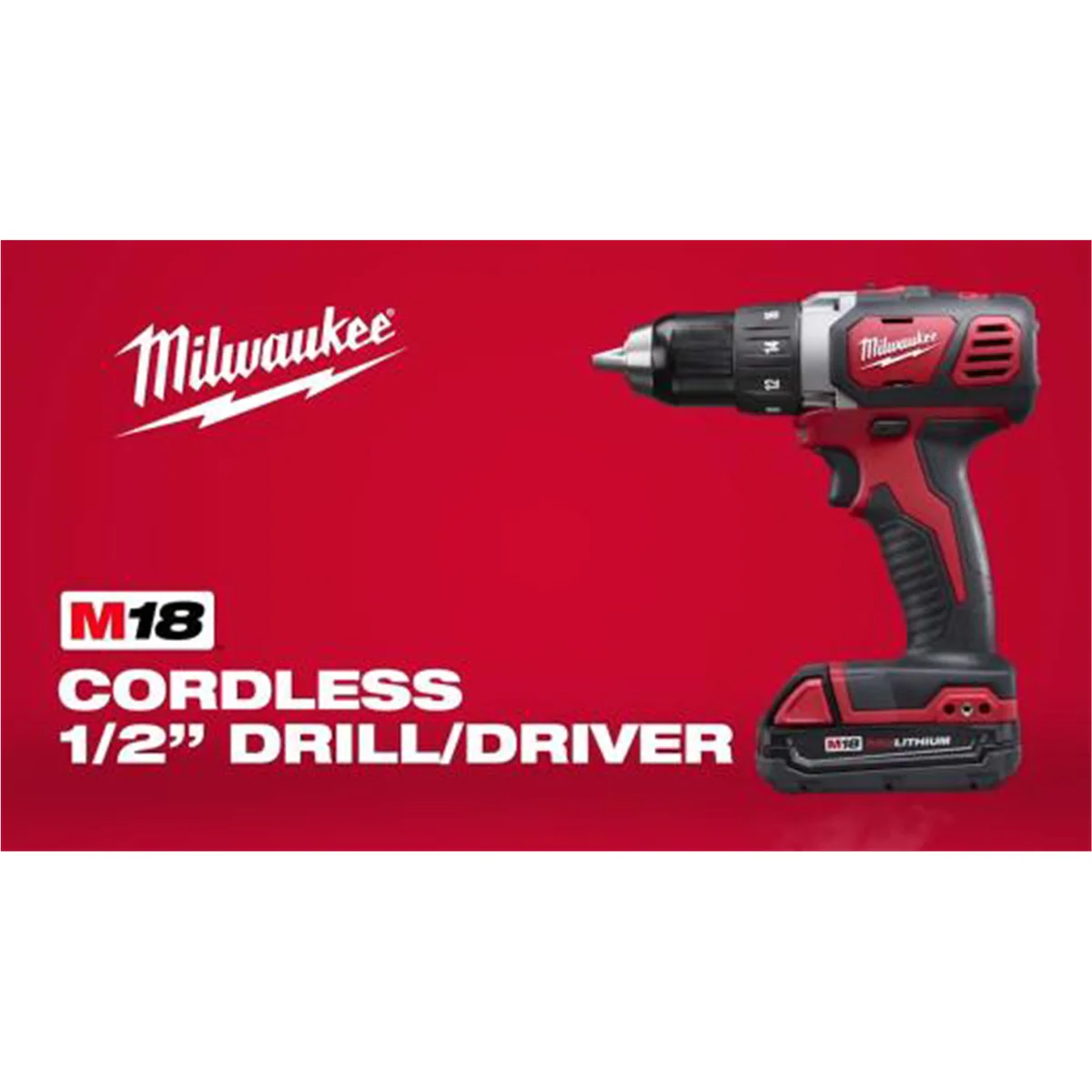 Milwaukee M18 Compact 1/2" Drill Driver (Bare Tool)