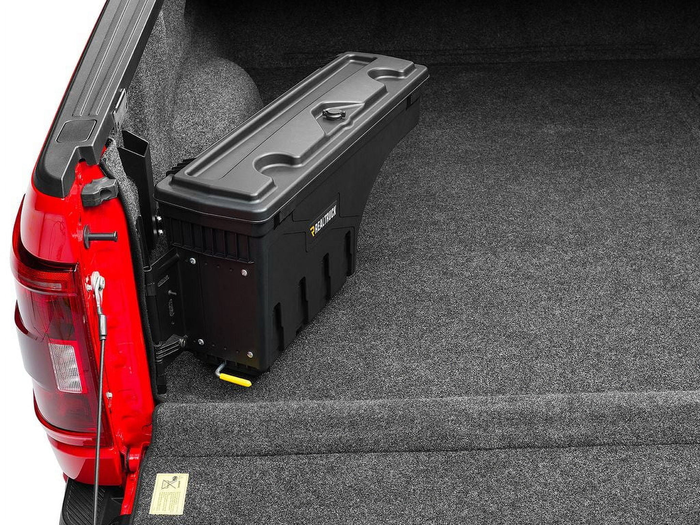 UnderCover SwingCase Truck Bed Storage Box Compatible with 2019 - 2023 Toyota Tacoma Drivers Side