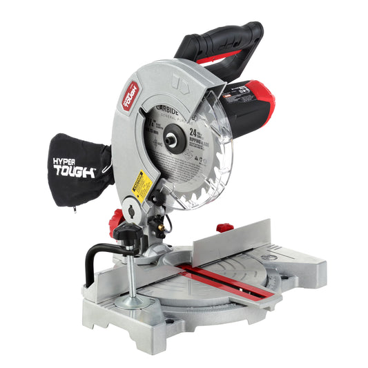 Hyper Tough 9A 7-1/4 inch Corded Compound Miter Saw, New Condition