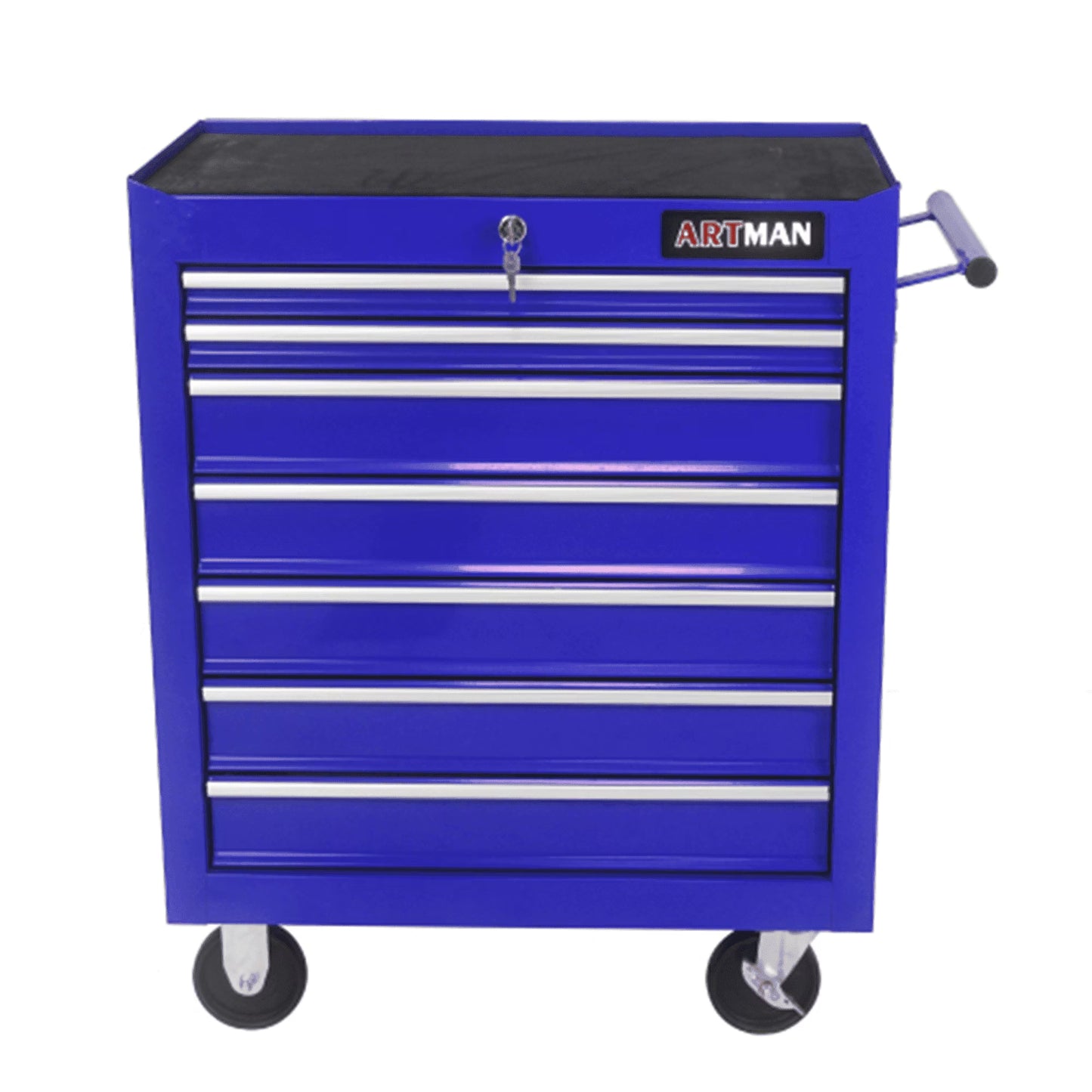 ARTMAN 7 Drawer Tool Rolling Storage Cart ,Tool Boxes Tool Chest with Wheels and Drawers for Garage Workshop Warehouse
