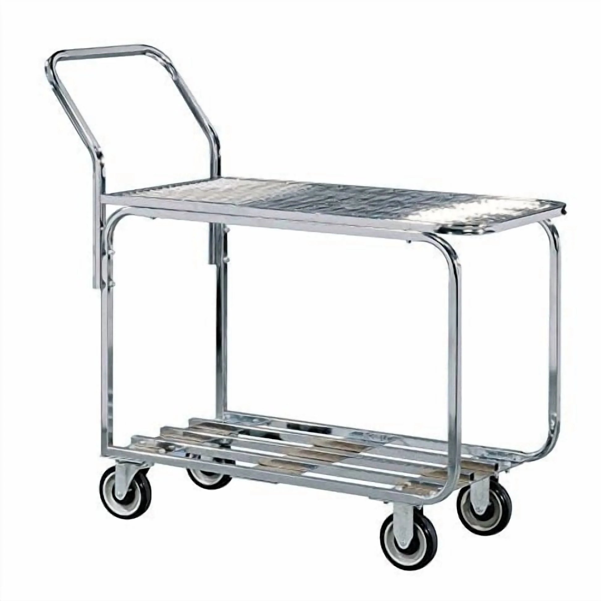 Hubert Stock Cart Plated Steel Wire - 36" L x 18 1/2"W x 40 1/2"H