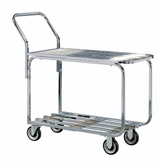 Hubert Stock Cart Plated Steel Wire - 36" L x 18 1/2"W x 40 1/2"H
