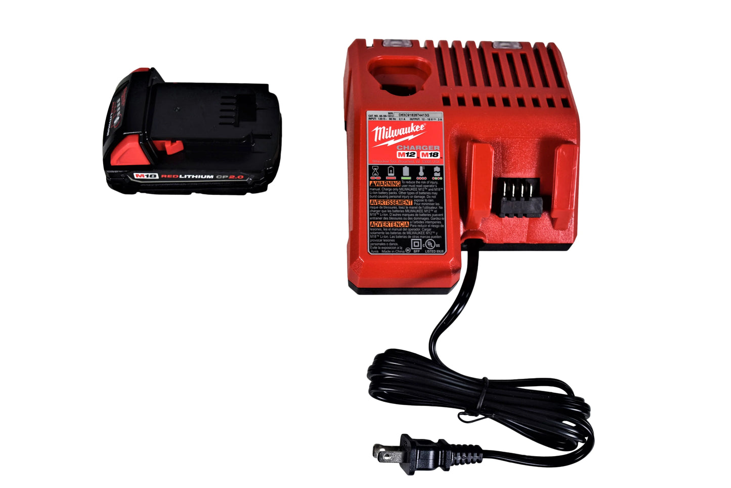 Milwaukee M18 18V Li-Ion Compact Brushless Cordless 1/2 in. Drill/Driver Kit