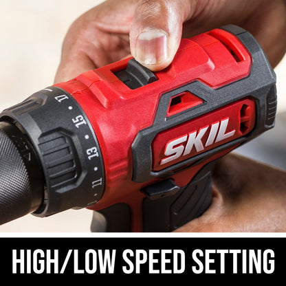 SKIL PWR CORE 20? Brushless 20V Cordless 1/2 In. Drill Driver Kit