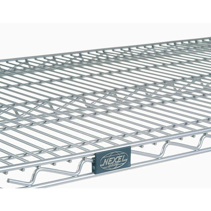 Nexel Chrome Wire Shelf Truck, 36x24x69 1200 Pound Capacity