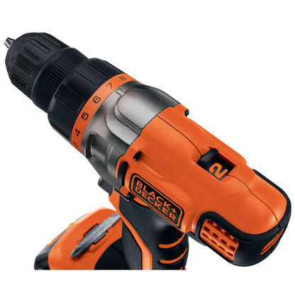 BLACK+DECKER 20V Cordless Drill/Driver, Lithium Ion Battery and Charger Included