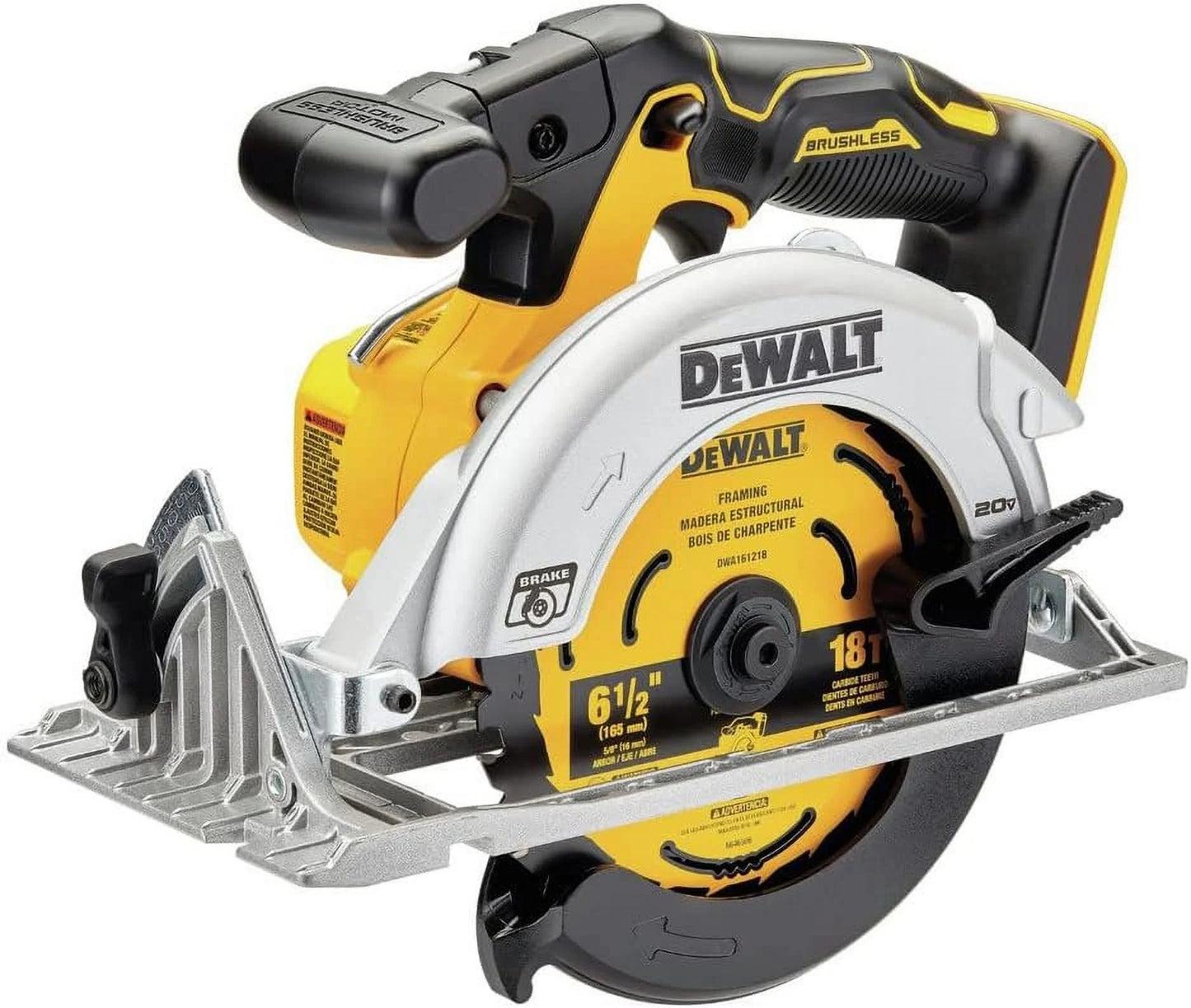 DEWALT 20V MAX Brushless Cordless Circular Saw and Drill Combo Kit with DEWALT POWERSTACK Compact Batteries DCK239E2