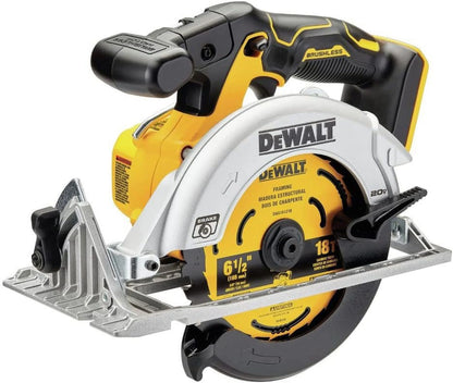 DEWALT 20V MAX Brushless Cordless Circular Saw and Drill Combo Kit with DEWALT POWERSTACK Compact Batteries DCK239E2