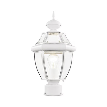 Livex Lighting Monterey Outdoor Post Head in White