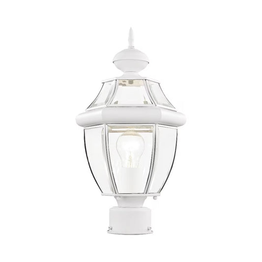 Livex Lighting Monterey Outdoor Post Head in White