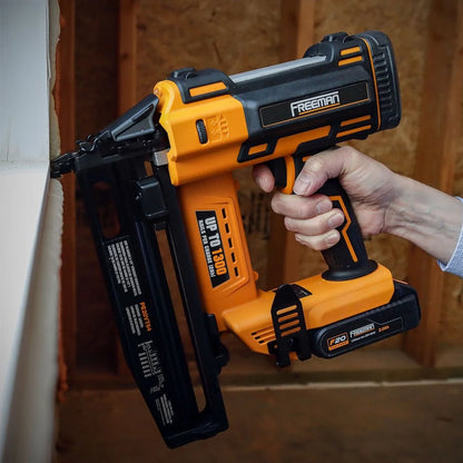 Freeman PE20VT64 20 Volt Cordless 16-Gauge 2-1/2" Straight Finish Nailer (Tool Only) - 1300 Shots per Charge