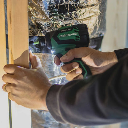 Metabo HPT 18V MultiVolt Cordless Brushless Impact Driver Kit, Compact Lightweight Impact Driver Set with 2 Lithium-Ion Metabo Batteries, Charger, 1/4-Inch Quick Change Chuck, High Torque, WH18DEX