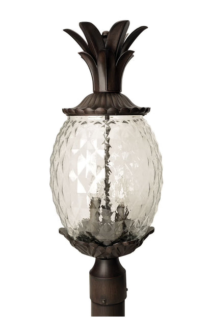 Acclaim 7517BK Lanai Collection 3-Light Post Mount Outdoor Light Fixture, Matte Black