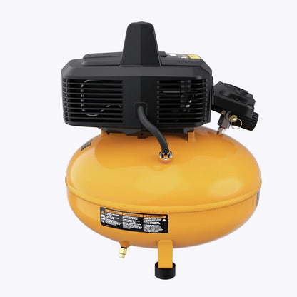 Bostitch BXCM02012-WPK 6 Gallon 150 PSI Electric Pancake Air Compressor with 13-Piece Accessory Kit
