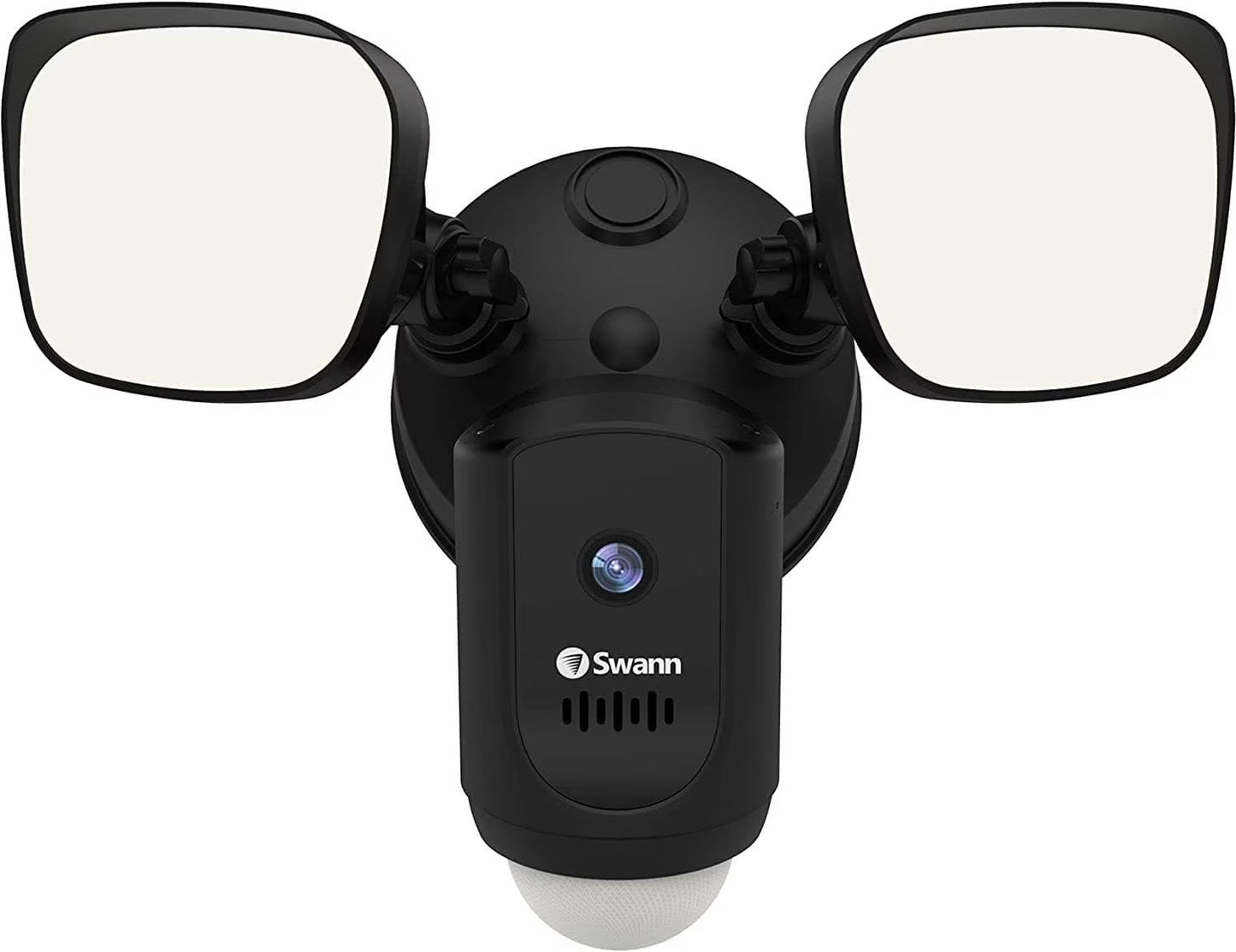 Swann Wi-Fi 1080p Weatherproof Slimline Floodlight Camera, Color Night Vision, Heat Motion-Sensing, 2-Way Talk