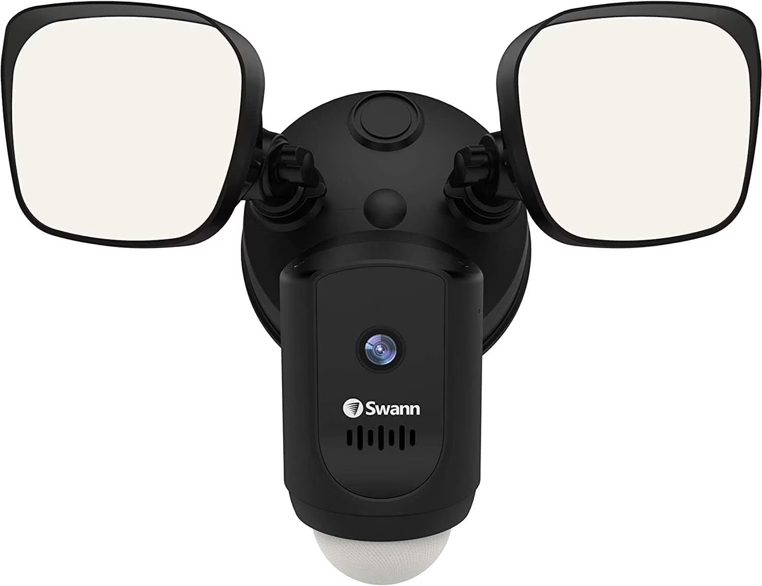 Swann Wi-Fi 1080p Weatherproof Slimline Floodlight Camera, Color Night Vision, Heat Motion-Sensing, 2-Way Talk