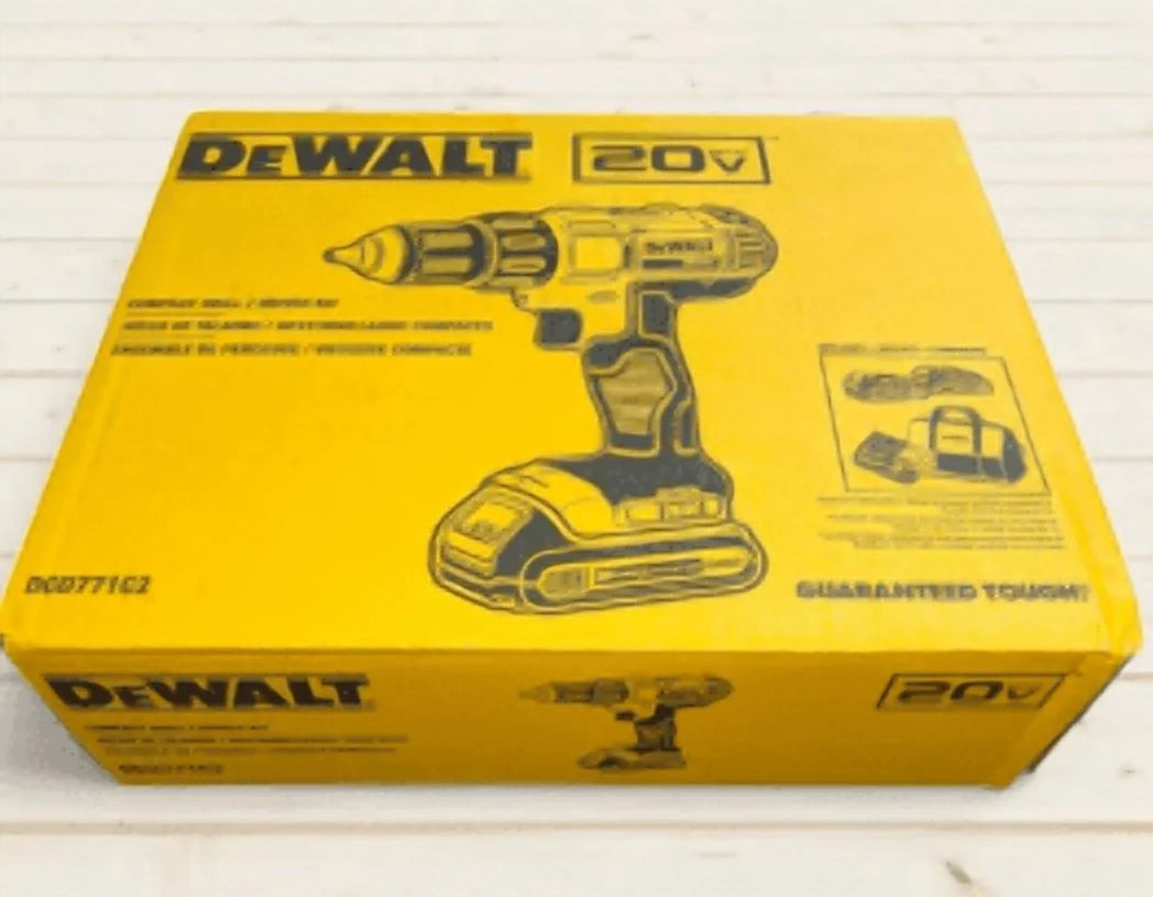 DeWALT DCD771C2 - 20V 1.3Ah Cordless Drill/Driver Kit