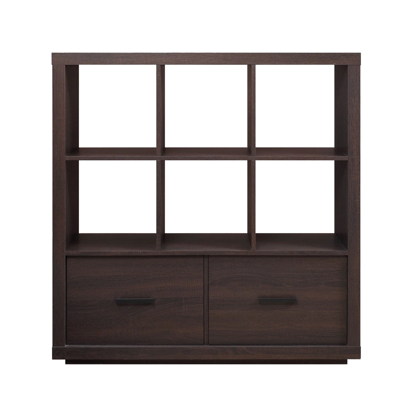 Better Homes & Gardens Steele 6 Cube Storage Bookcase Organizer with Drawers, Multiple Finishes