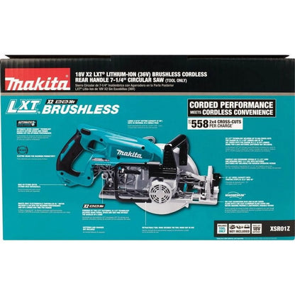 Open Box Makita 18V 7-1/4 in. Cordless Brushless Circular Saw Tool Only