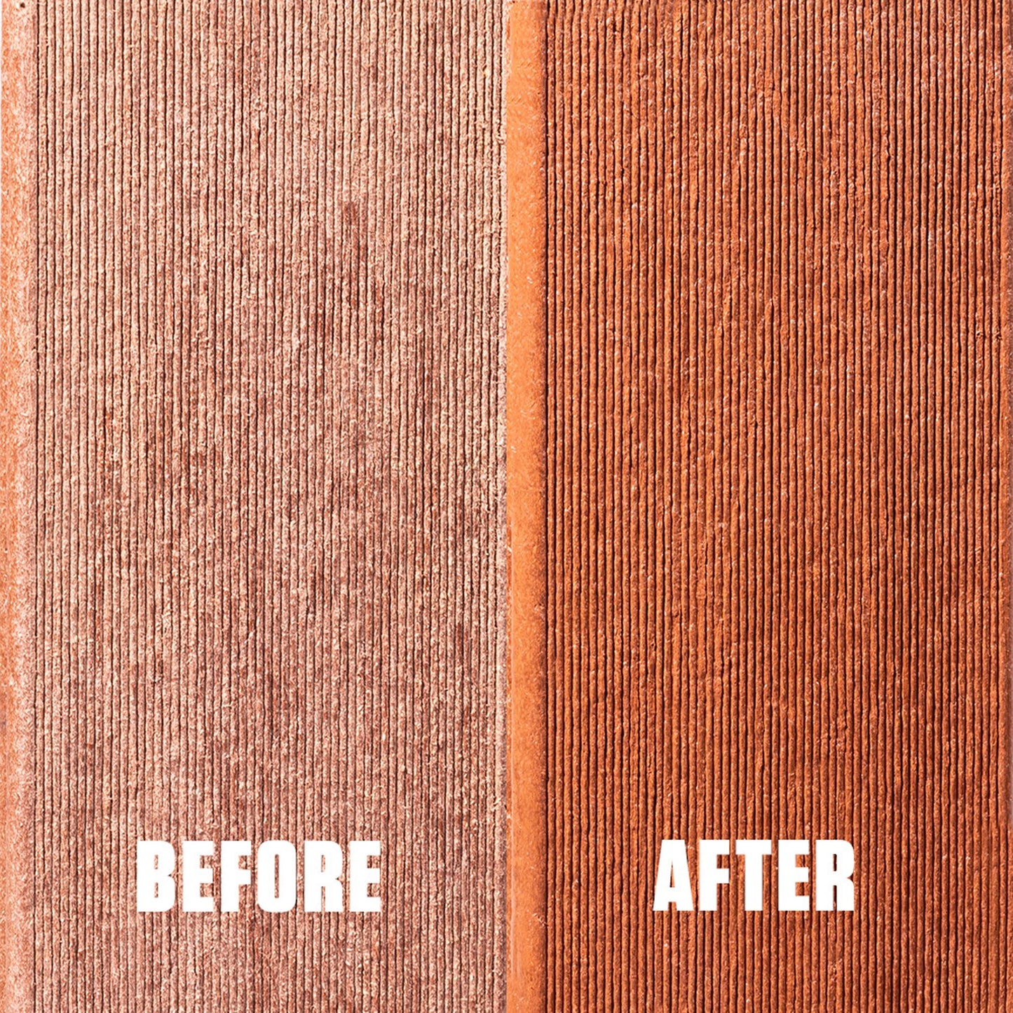 2 Pack, Redwood Tone, Rust-Oleum RockSolid Satin Composite Deck Refresh Exterior Stain and Sealer, 1 Gal