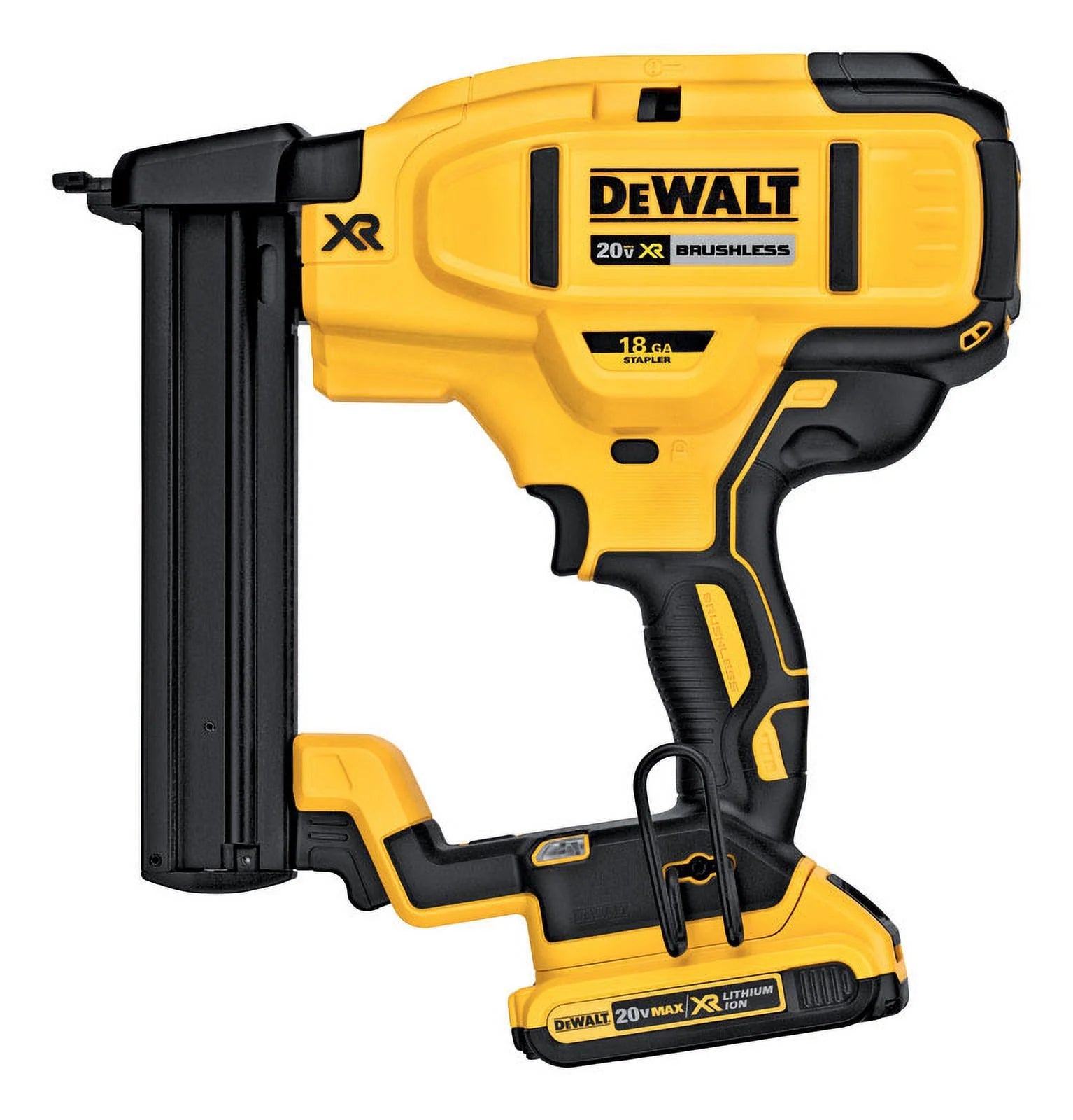 DEWALT 20V MAX Narrow Crown Stapler Kit, 18GA DCN681D1