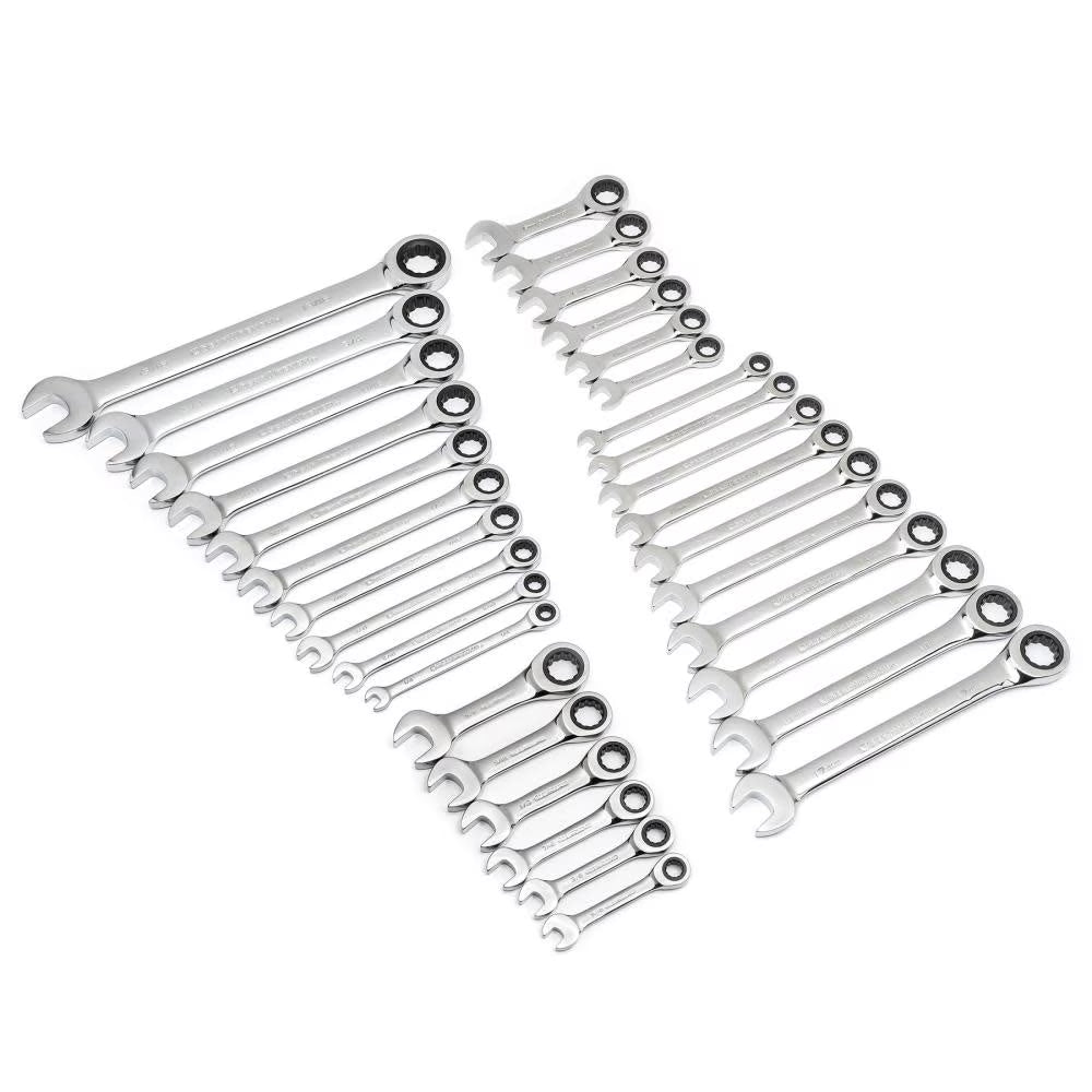 GearWrench 39327 32 Piece Combination Ratcheting Wrench Set