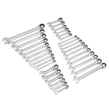 GearWrench 39327 32 Piece Combination Ratcheting Wrench Set