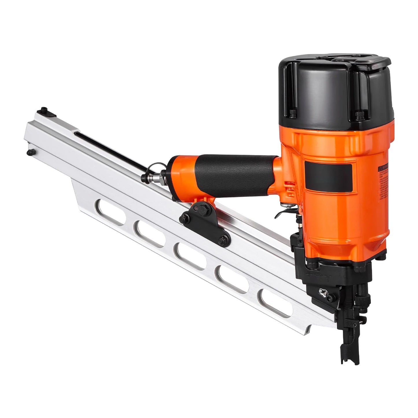 KFFKFF Nail Gun, 2" to 3-1/2" 21 Degree Full Round Head, Pneumatic with Dual Firing Options & No-Tool Depth Modification, 80-120PSI Professional Air Powered Tool for Floor, Deck & Frame Construction