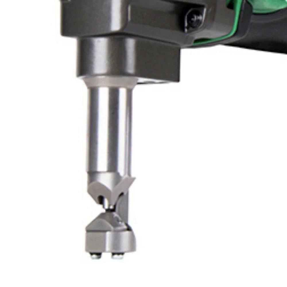 Metabo HPT 18V MultiVolt Cordless Nibbler | Tool Only - No Battery | For Ribbed Metal Panels | 180 Degree 3-Stop Die Holder | CN18DSLQ4