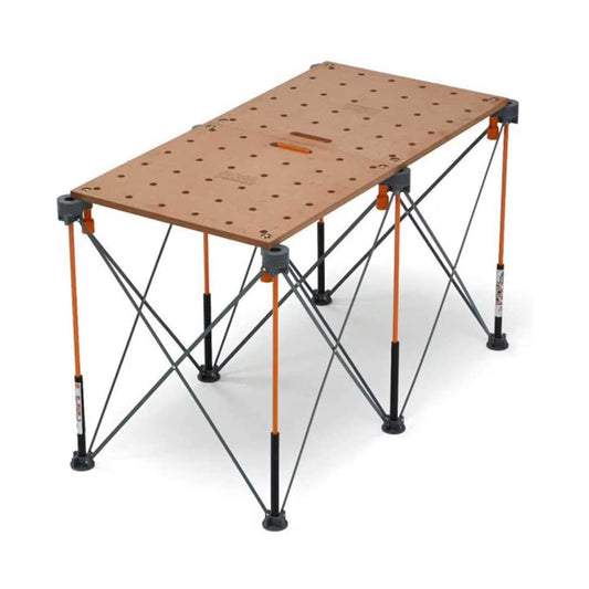 Bora CK22T Centipede Workbench Work Stand Saw Horse Tabletop with Dog Holes