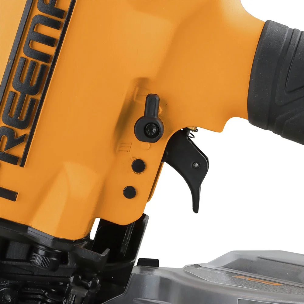 Freeman G2CN90 2nd Generation Pneumatic 15 Degree 3-1/2" Coil Framing Nailer with Adjustable Metal Belt Hook and 1/4" NPT Air Connector