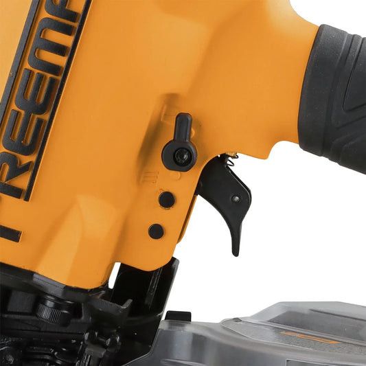Freeman G2CN90 2nd Generation Pneumatic 15 Degree 3-1/2" Coil Framing Nailer with Adjustable Metal Belt Hook and 1/4" NPT Air Connector