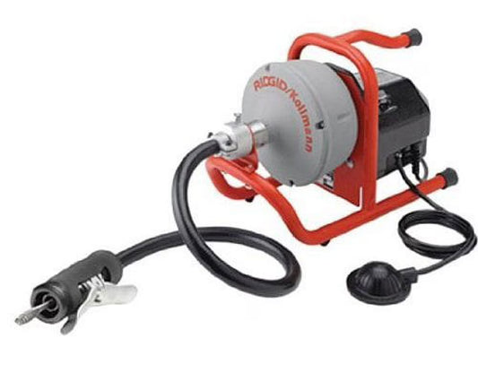 Ridgid 71702 Model K-40 Sink Machine 115 Volt, C-13IC 5/16x35 Cable w/Drum