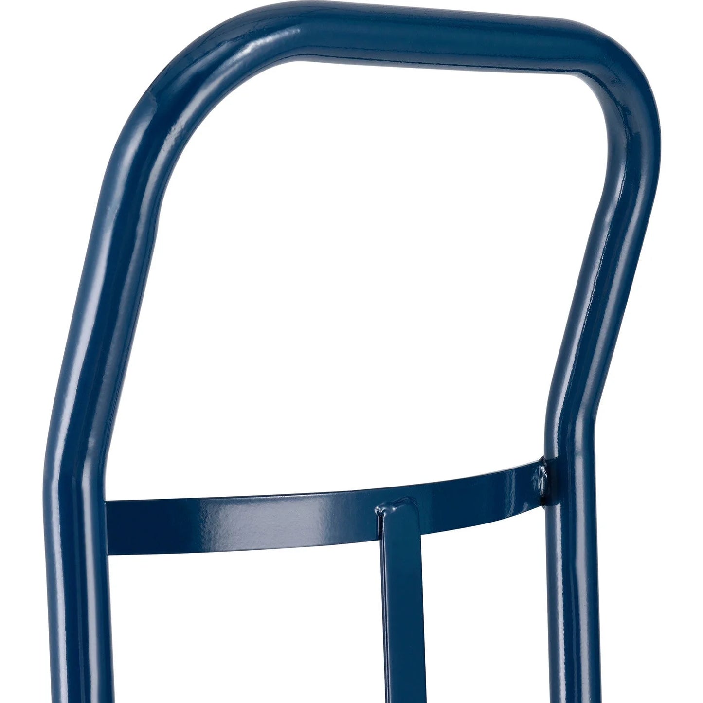 Single Cylinder Hand Truck with Curved Handle, 10" Semi-Pneumatic Wheels, 500 Lb. Cap, 47"H