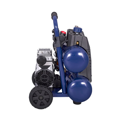 Stealth Ultra Quiet 4.5 Gallon 150 PSI Portable Electric Oil-Free Air Compressor, Professional Series