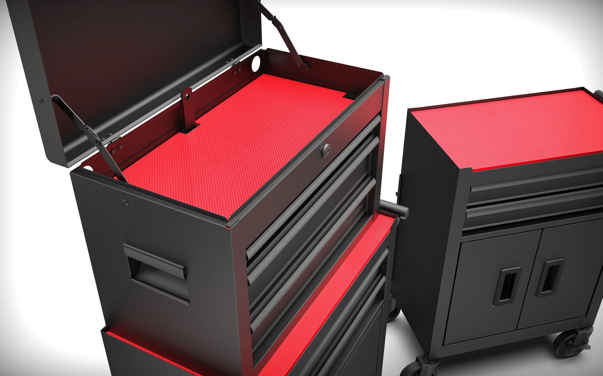 Hyper Tough 20-Inch 5-Drawer Steel Tool Chest with Ball-Bearing Slides, 300 lb Capacity, Black