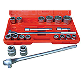 21 Pc. 3/4 Dr. 6-Point Fractional Socket Set 10021