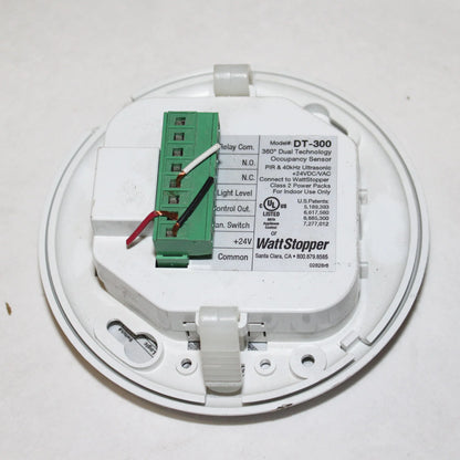 Wattstopper Dt-300 Ceiling Occupancy Sensor, 360 Degrees Coverage