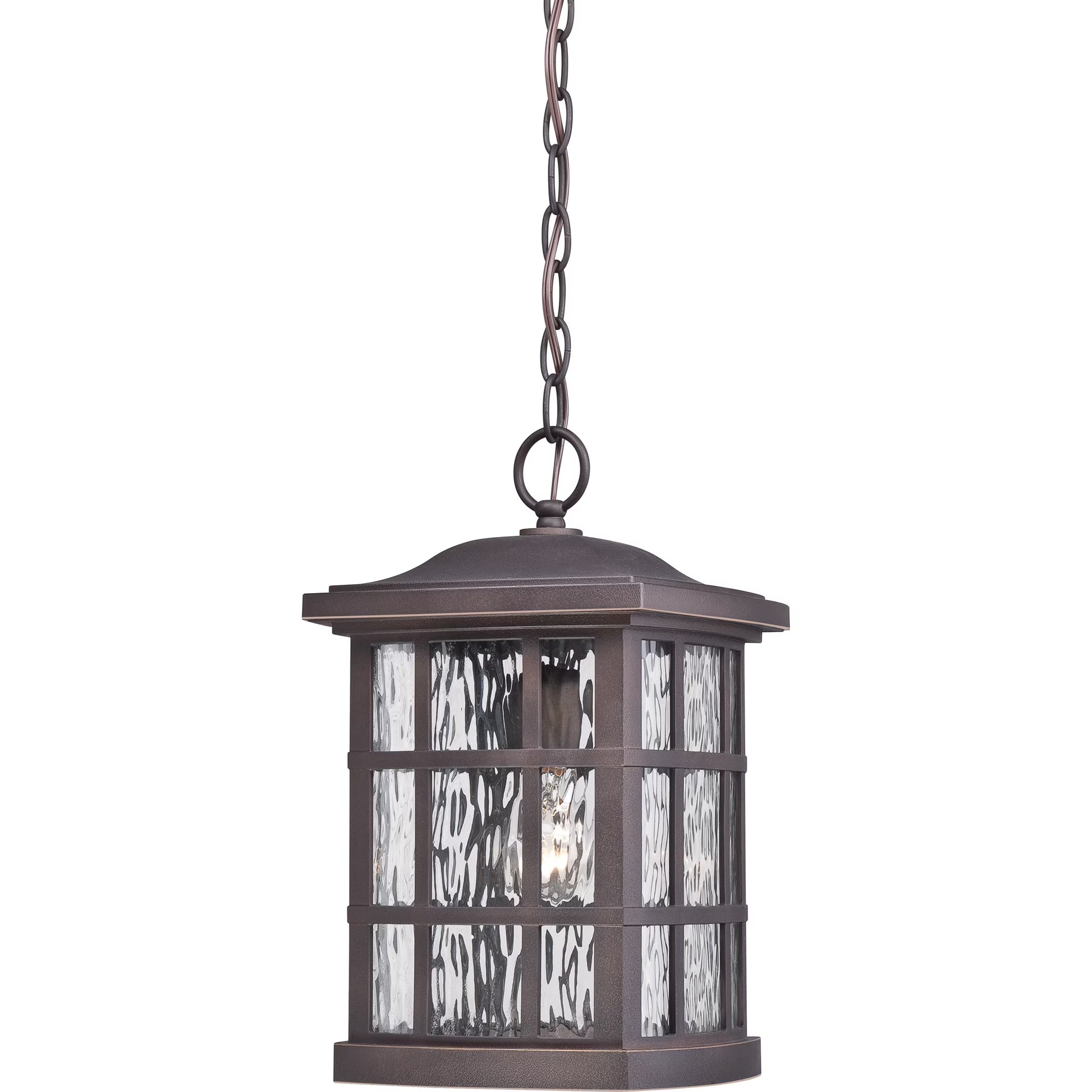 Quoizel SNN1909W Stonington Large Hanging Lantern in Fresco